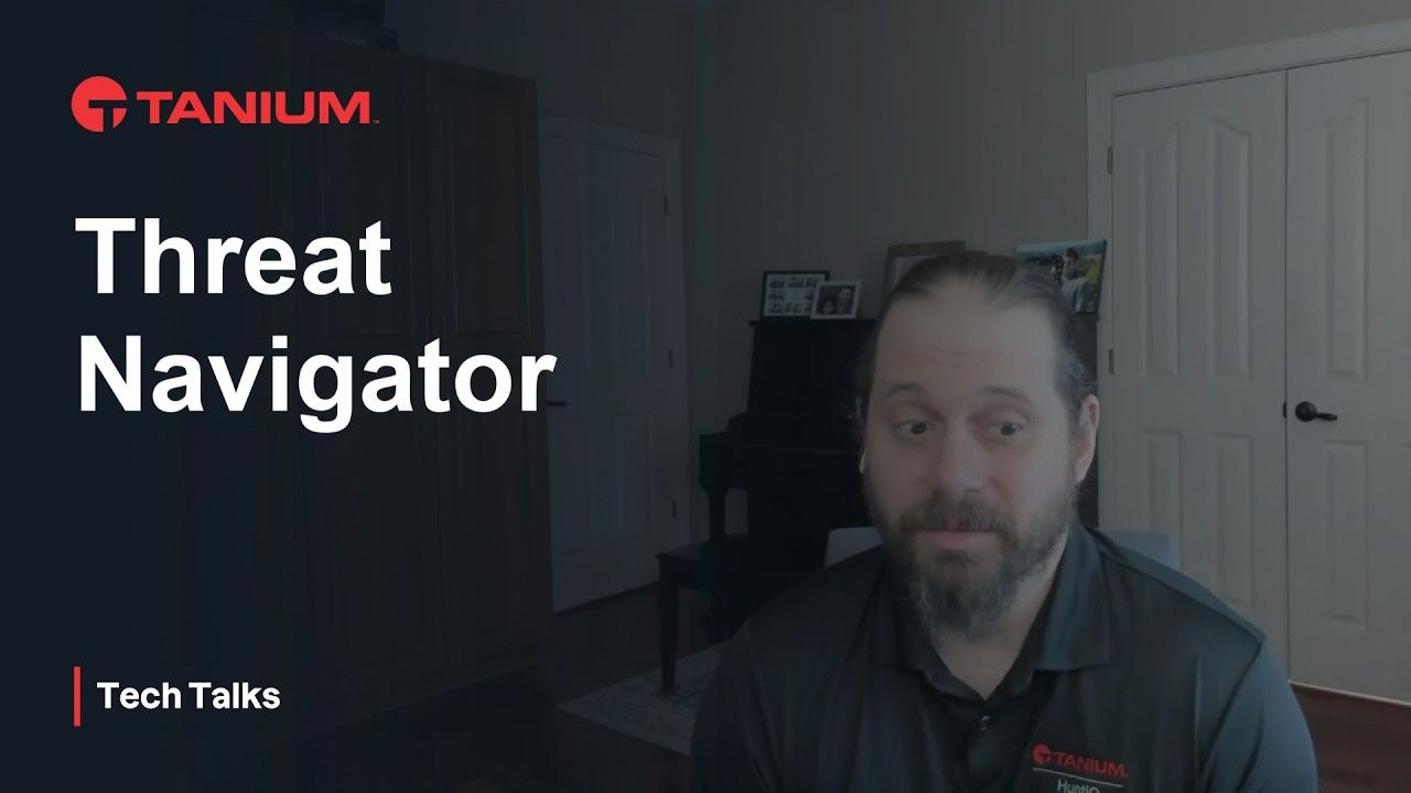 Bedrohungen mit dem Tanium Threat Navigator für schnellere Reaktionen kartieren – Tanium Tech Talks #164 Videominiaturansicht