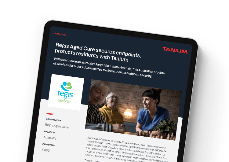 Mobiles Vorschaubild: Fallstudie Regis Aged Care