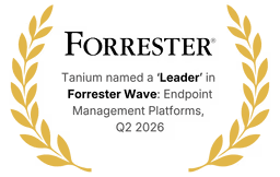 Tanium hat in der Forrester-Welle einen Marktführer benannt: Endpoint Management Platforms, Q2 2026