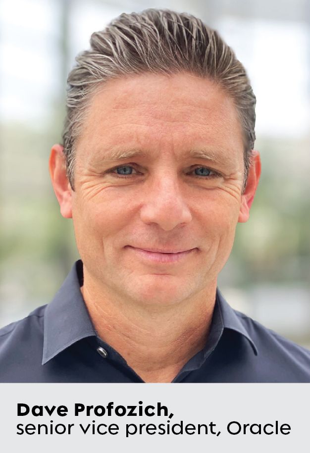 Porträtfoto von Dave Profozich, Senior Vice President bei Oracle