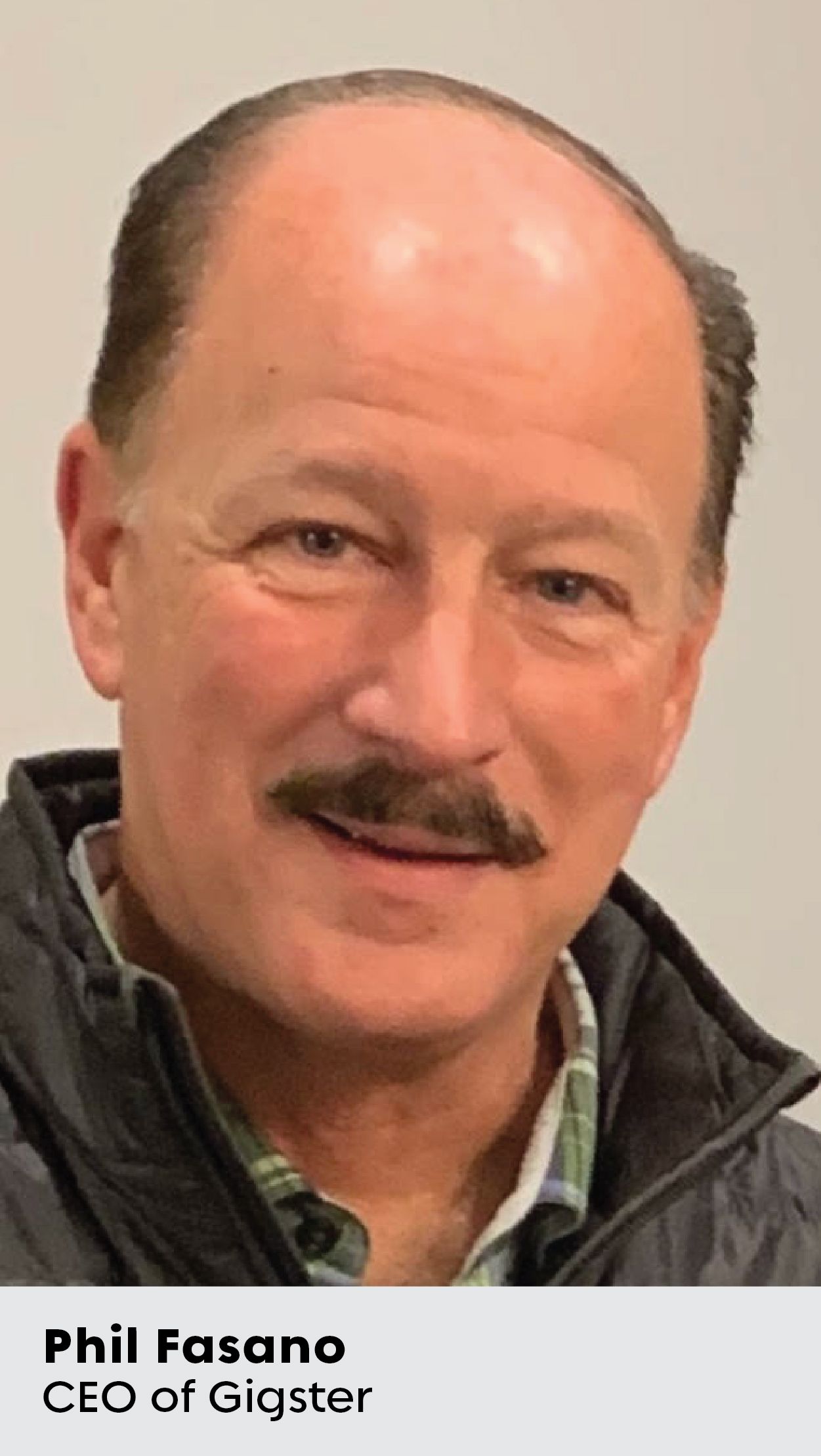 Porträtfoto von Phil Fasano, Geschäftsführer von Gigster