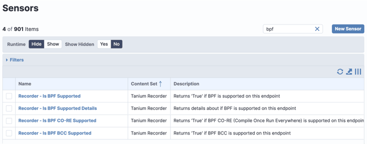 Screenshot: „Threat Response“ unterstützt nun den erweiterten Berkeley-Paketfilter (eBPF) und bietet damit eine sichere Möglichkeit zur Nutzung des Linux-Kernels