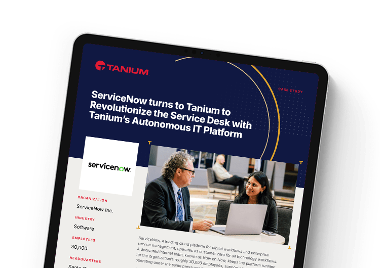 ServiceNow-Fallstudienbild für Mobilgeräte