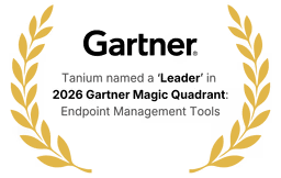 Tanium wurde im Gartner Magic Quadrant 2026 : Endpoint Management Tools zum Marktführer ernannt