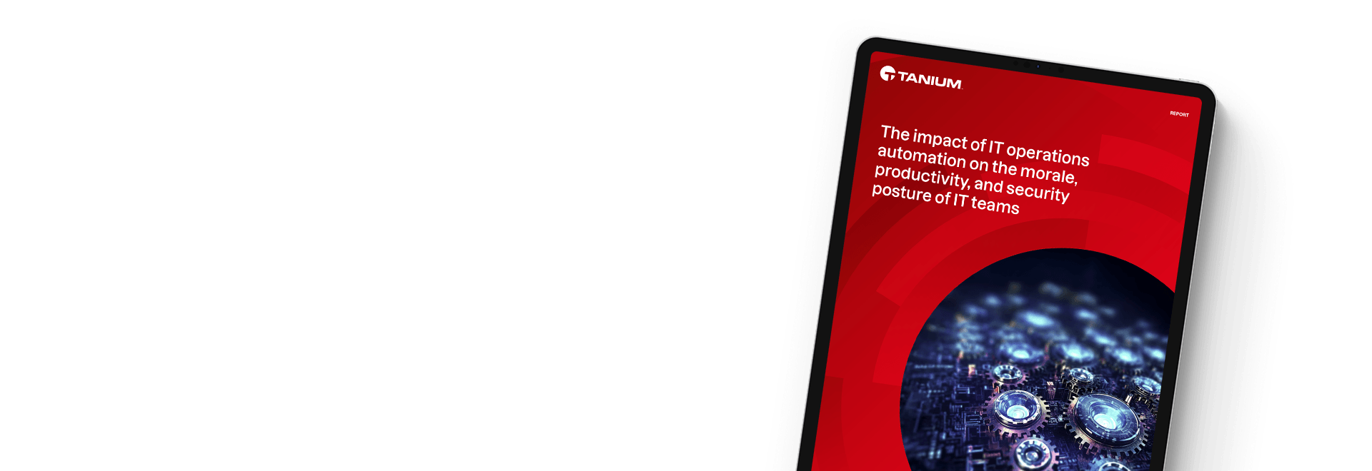 Australien-Studie: Bericht über die Auswirkungen der Automatisierung auf IT-Teams auf einem Tablet