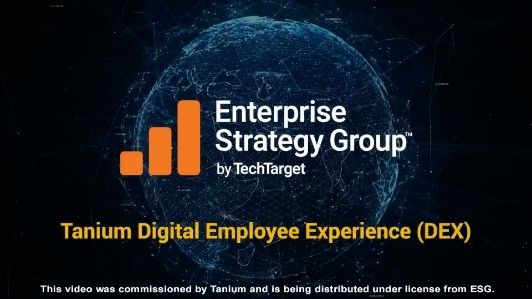 Enterprise Strategy Group Strategy Group™ von TechTarget. Tanium Digital Employee Experience (DEX)
