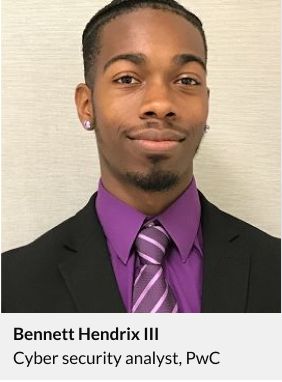 Professionelles Porträtfoto von Bennett Hendrix III, Analyst für Cybersicherheit bei PwC