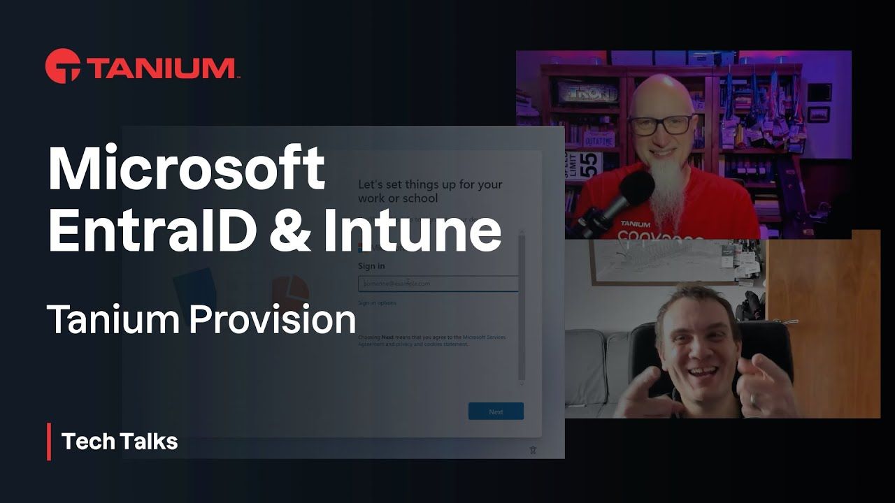 Automatisierung der Entra ID- und Intune-Bereitstellung mit Tanium Tech Talks #144 Video-Vorschaubild