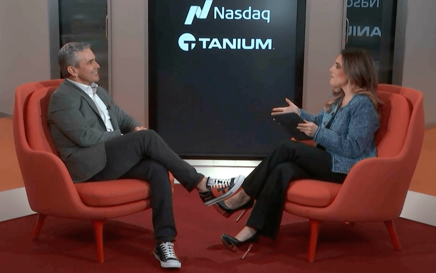 Videominiaturansicht von Dan Streetman in der Sendung „Live from Marketsite“ der NASDAQ