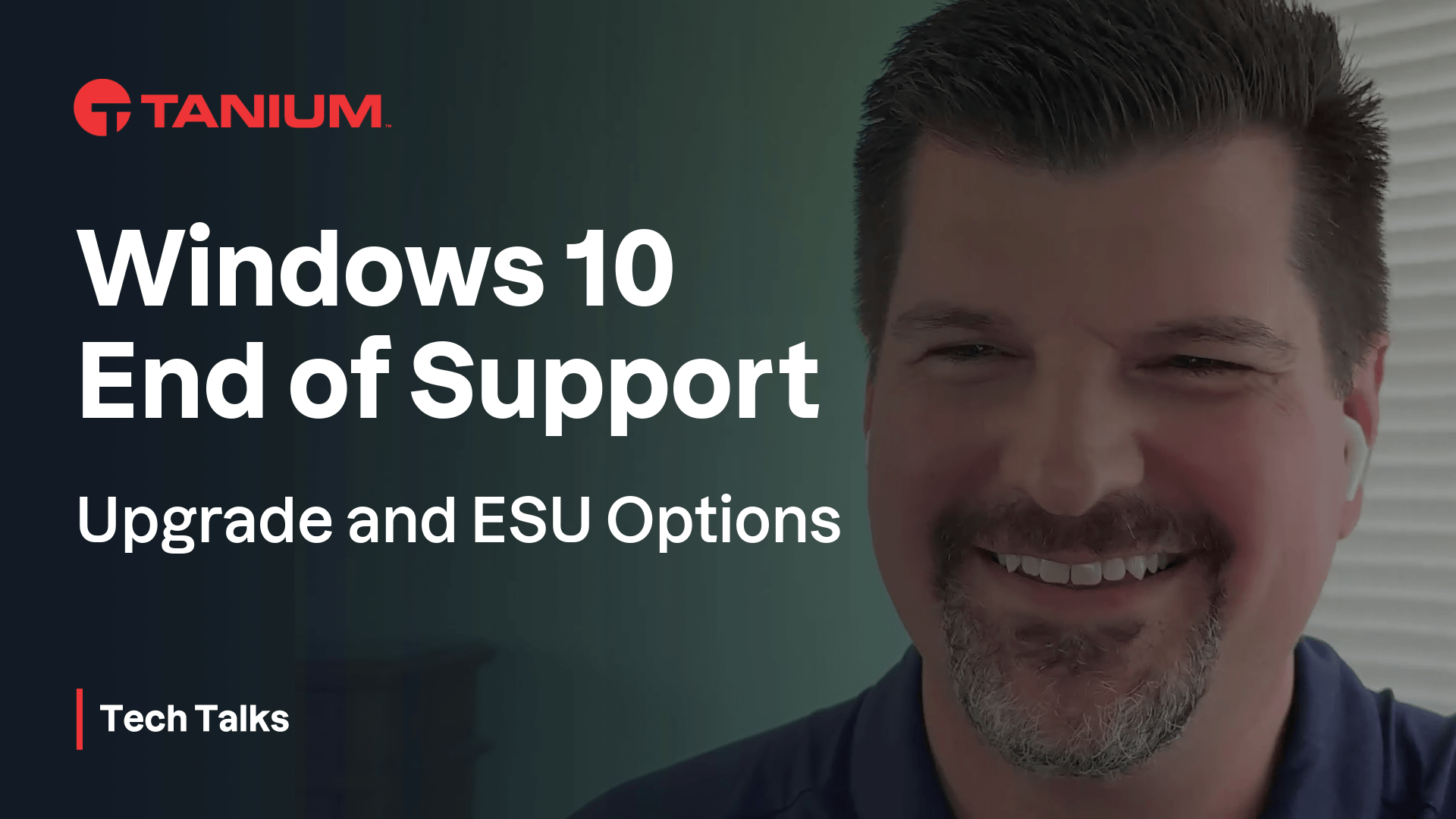 Was Sie über das Ende des Supports für Windows 10 wissen sollten - Tanium Tech Talks #130 Video-Vorschaubild