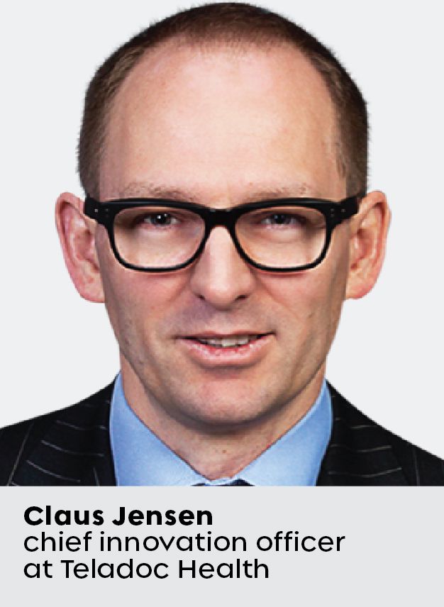 Porträtfoto von Claus Jensen, Chief Innovation Officer bei Teladoc Health