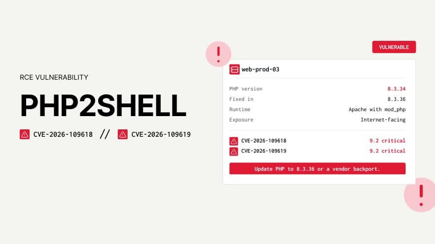 PHP2Shell RCE-Sicherheitslücke: CVE-2026-109618 und CVE-2026-109619