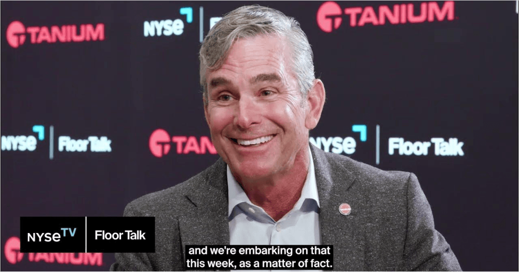 Dan Streetman Interview auf dem NYSE Floor Talk