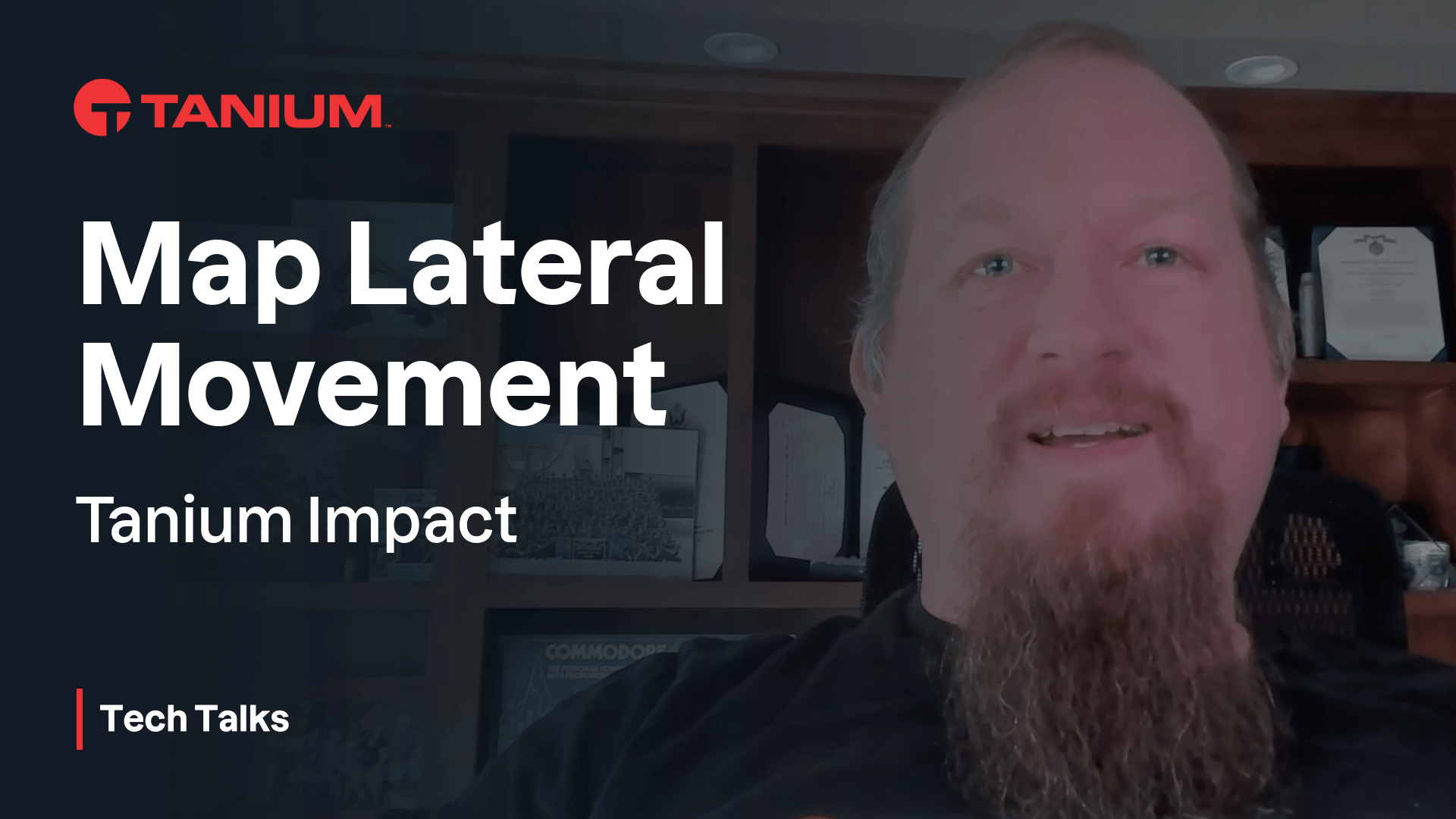 Videominiaturansicht für „Laterale Bewegungen mit Tanium Impact kartieren" – Tanium Tech Talks #123