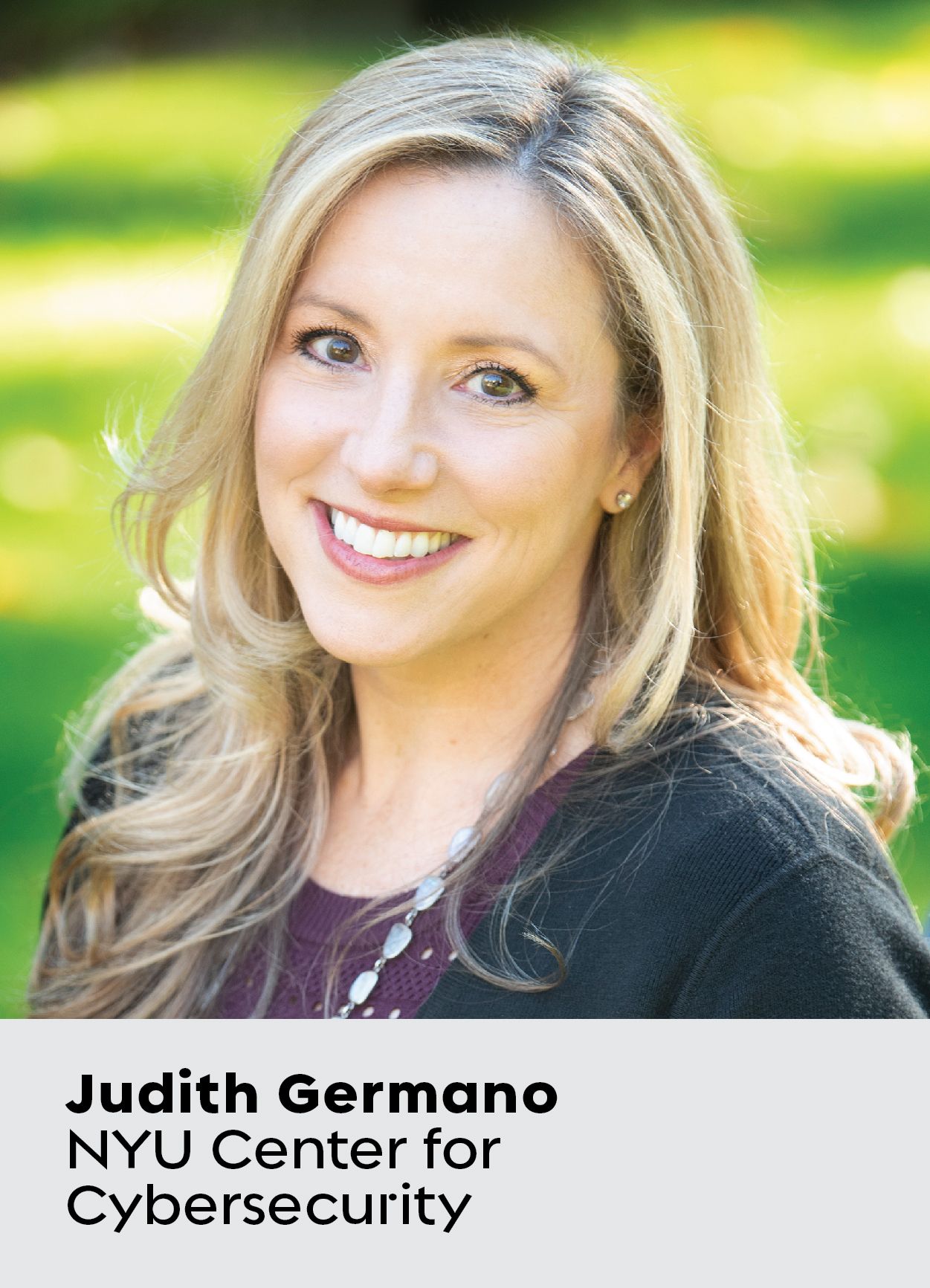 Porträtfoto von Judith Germano, Zentrum für Cybersicherheit der NYU