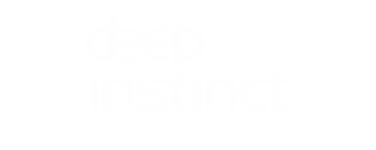 White Deep Instinct logo