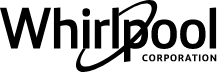 Black Whirlpool logo
